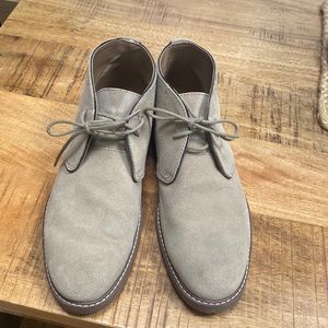 Suede booties